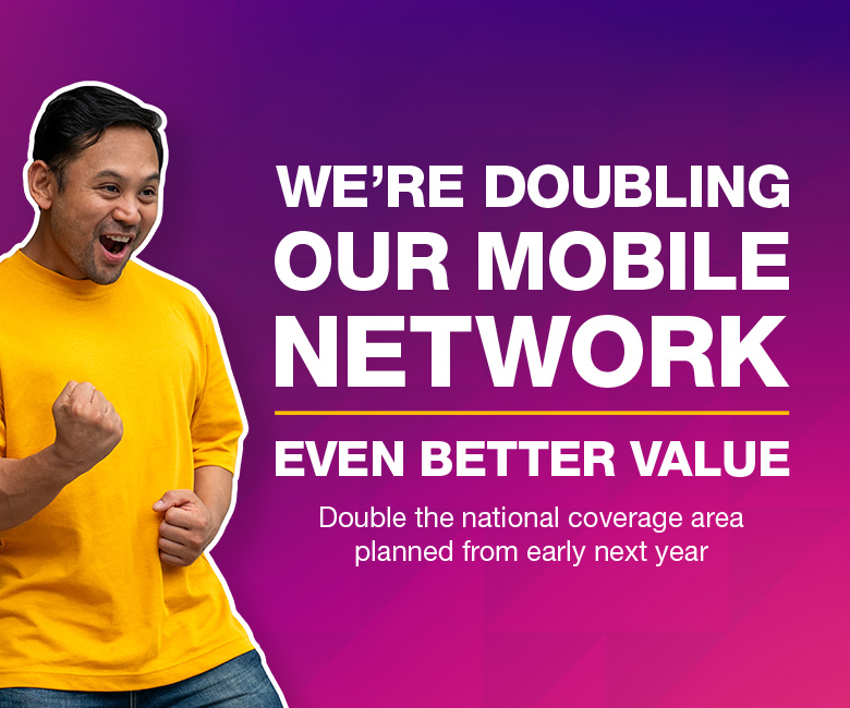 TPG mobile network coverage is expanding nationwide